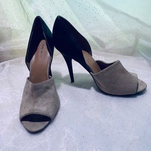 Nine West 3inch heel suede/leather shoes.